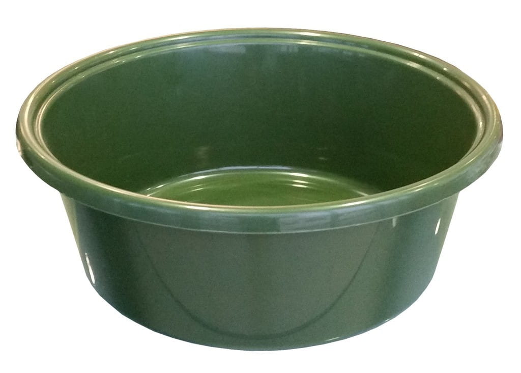 Miska na paszę dla konia, 6 l, oliwkowy, Kerbl - Cavalo